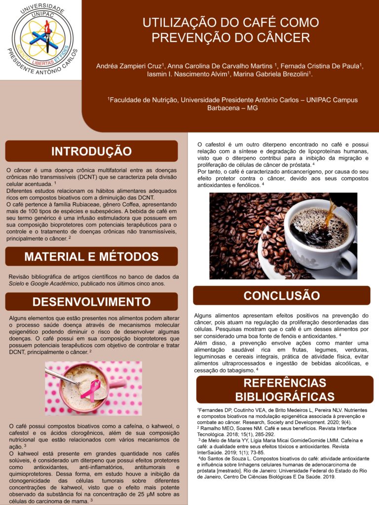 Utilização do café como prevenção do câncer